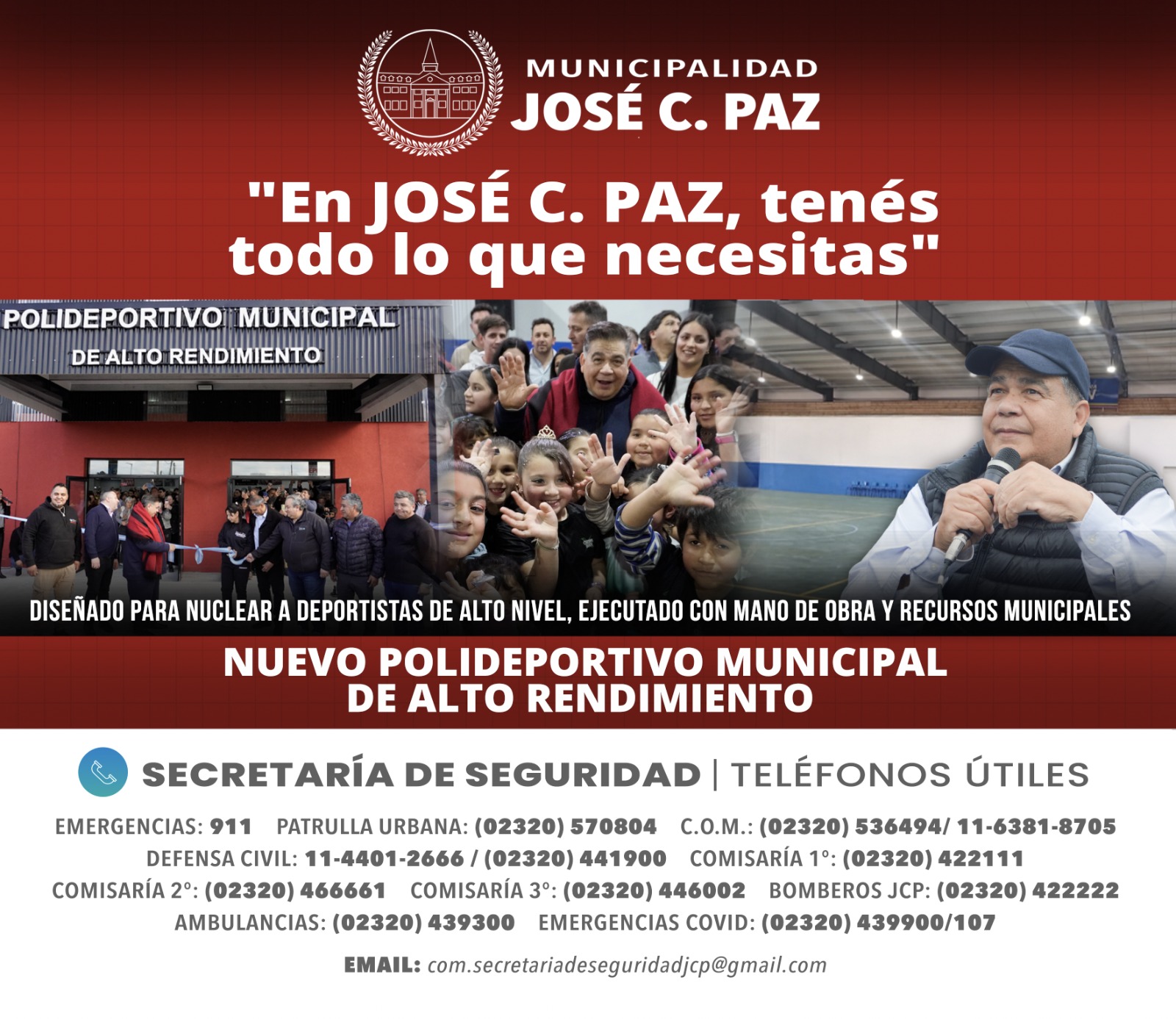 MUNICIPIO DE JOS C PAZ